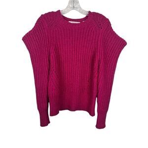 Joie Pink Wool Blend Sweater